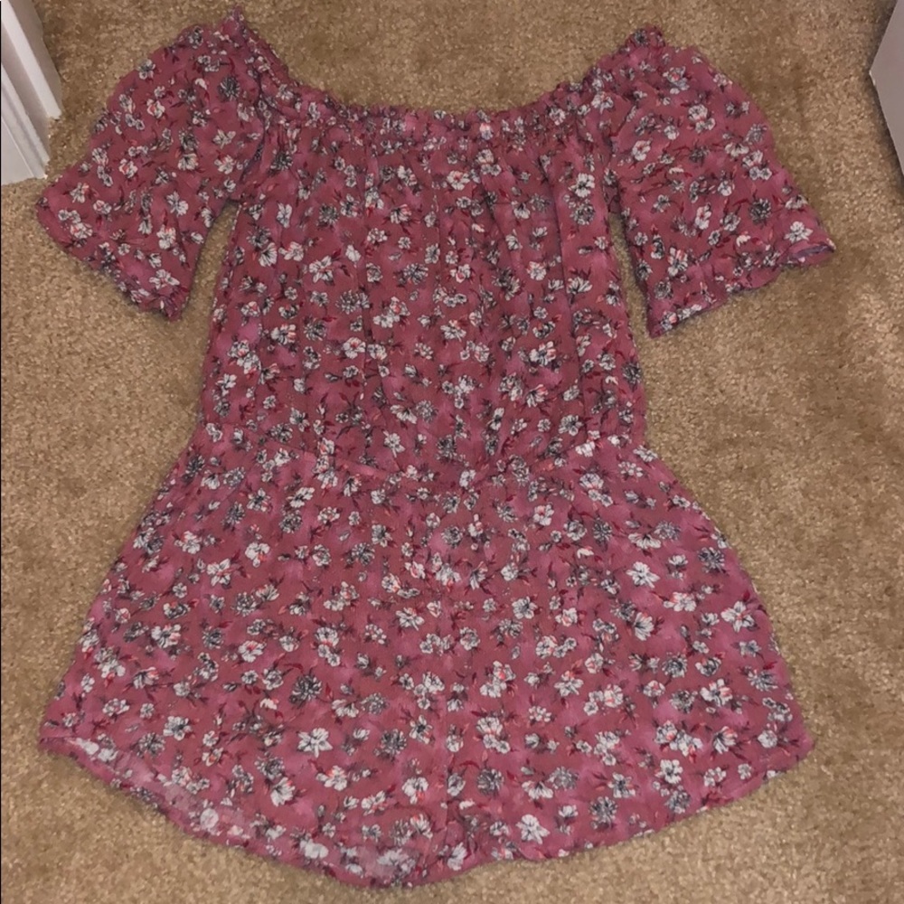 Aeropostale off the shoulder romper